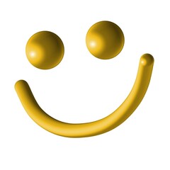 3d smiley face