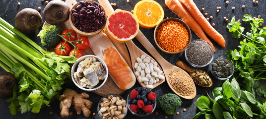 Food products recommended to reduce high blood pressure