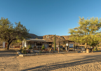 Guest farm in the Namibian Erongo Mountains