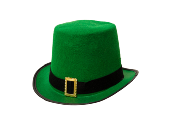 San Patrick hat isolated on white background