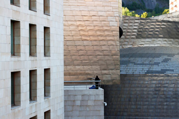 Modern architecture in Bilbao