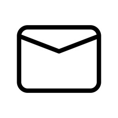 envelope icon or logo isolated sign symbol vector illustration - high quality black style vector icons
