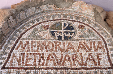 ROMAN AND EARLY CHRISTIAN MOSAICS FROM TIPAZA IN ALGERIA