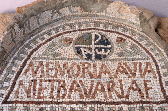 ROMAN AND EARLY CHRISTIAN MOSAICS FROM TIPAZA IN ALGERIA