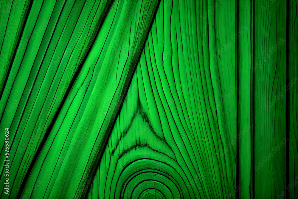 Poster dark green color wooden wall texture pattern for st. patrick's day card background also have copy sp