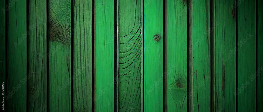 Poster dark green color wooden wall texture pattern for st. patrick's day card background also have copy sp