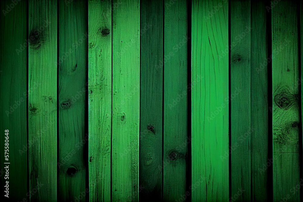 Poster dark green color wooden wall texture pattern for st. patrick's day card background also have copy sp