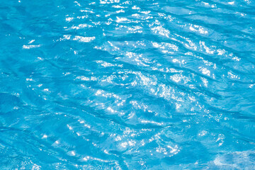 surface of water, blue wave background