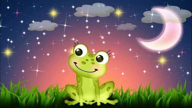 LOOP ANIMATION, LULLABY BACKGROUND.AUTHOR'S ANIMATION