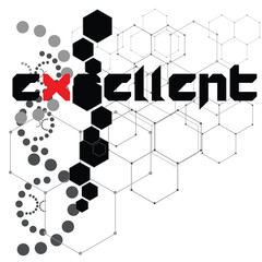 Active sports graphic design .vector