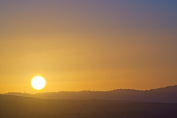 Sunrise at Umbria, Italy