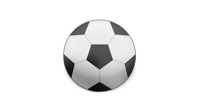 Soccer ball, black and white. International game, championship.