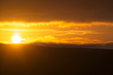 Sunrise at Umbria, Italy