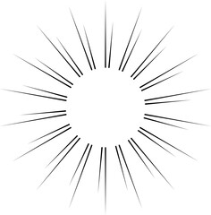 Obraz premium Sunburst set. Big collection sunburst best quality. Vector