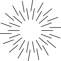 Fototapeta premium Sunburst set. Big collection sunburst best quality. Vector