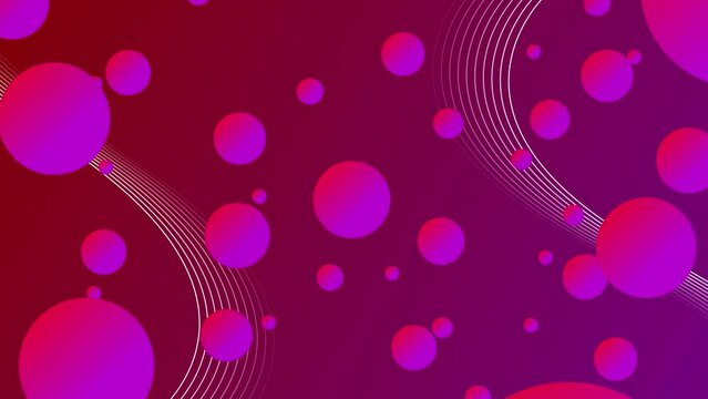 Abstract background with 3d geometric shapes. Modern cover design. Ads banner template. Dynamic wallpaper with balls or particles.