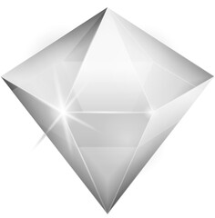Diamond crystal fantasy jewelry gems stone