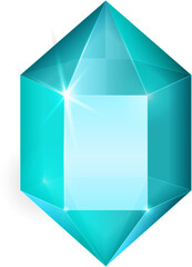 light blue fantasy jewelry gems stone