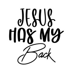 Jesus Has My Back