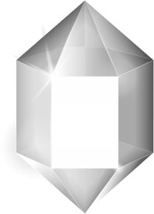 Diamond crystal fantasy jewelry gems stone