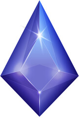 Sapphire blue fantasy jewelry gems stone