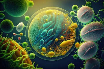 Revealing the Essential Role of Bacteria in Nature Generative AI
