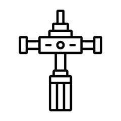 Obraz premium Disc Detainer Icon
