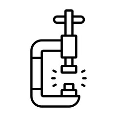 Clamp Icon