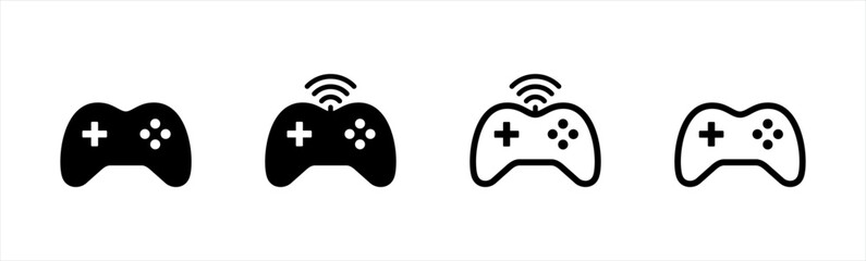 Game console icon sign symbol, vector illustration © Evolvect