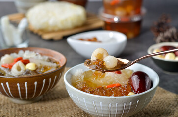 A herbal drink made for family health and refreshment 

