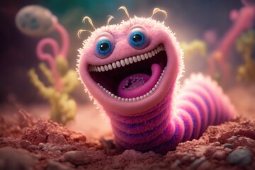 The Strange Sounds of the Laughing Earthworm Generative AI