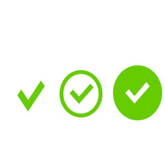 green check mark
