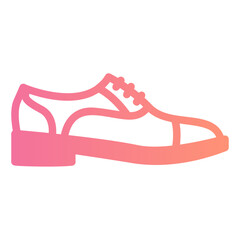 shoes gradient icon