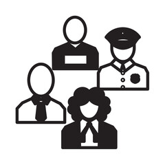 Solid Line SESSION design vector icon