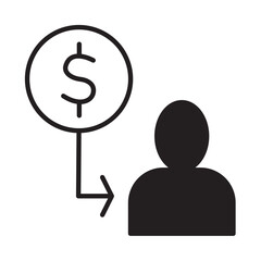 Solid Line VENAL design vector icon