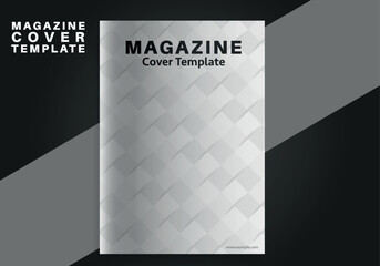 Magazine cover, Annual report design template vector, Leaflet, presentation book cover templates.