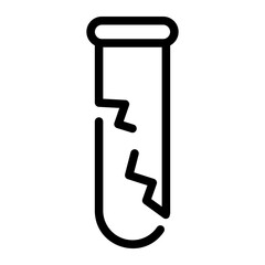 flask line icon