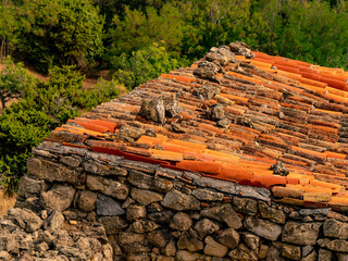 Defektes Dach am Altbau