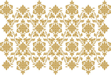 Gold pattern asian art luxury style background png file for decoration