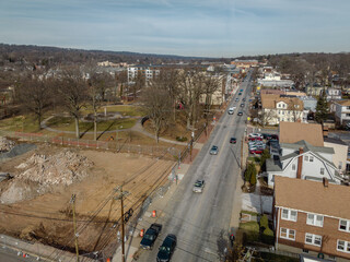 Aerial Drone of South Orange New Jersey