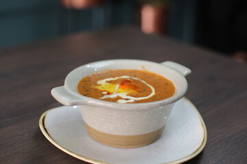 Indian restaurant food 