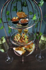 Indian restaurant food 