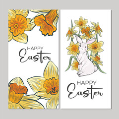 Easter social media template pack