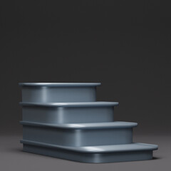 Mockup podium for product presentation podium