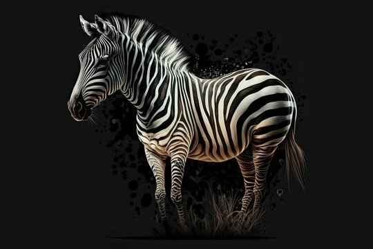 The zebra print is great for bright fabrics. Generative AI
