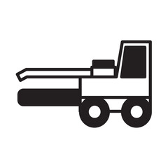 Solid Line TRENCHER design vector icon