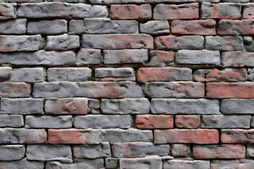 Obraz premium Room Decoration Ideas with Elegant Brick Wall Wallpaper create with Generative AI