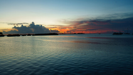 Fototapeta premium Key West Sunset in the Florida Keys