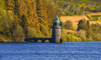 Straining Tower Lake Vyrnwy