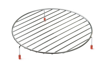 Microwave oven round baking grill rack